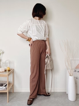 ひぃちゃんさん（レディース・163cm）の夏コーディネート