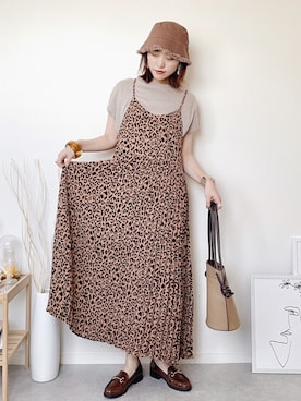 ひぃちゃんさん（レディース・163cm）の夏コーディネート