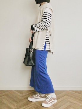 ひぃちゃんさん（レディース・163cm）の春コーディネート