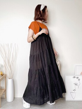 ひぃちゃんさん（レディース・163cm）の夏コーディネート