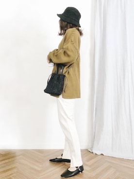 ひぃちゃんさん（レディース・163cm）の冬コーディネート