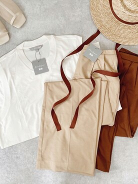 ひぃちゃんさん（レディース・163cm）の夏コーディネート