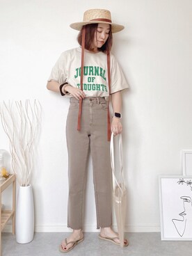 ひぃちゃんさん（レディース・163cm）の夏コーディネート