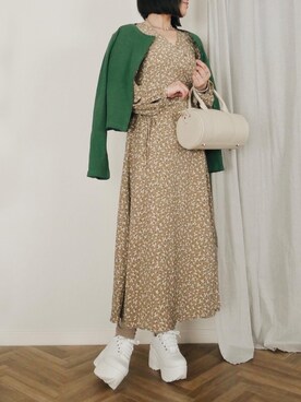 ひぃちゃんさん（レディース・163cm）の春コーディネート