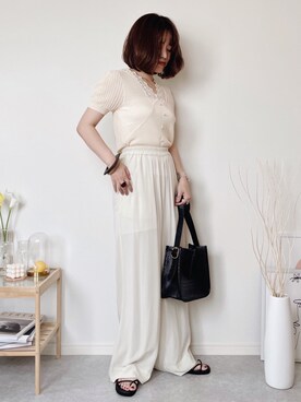 ひぃちゃんさん（レディース・163cm）の夏コーディネート