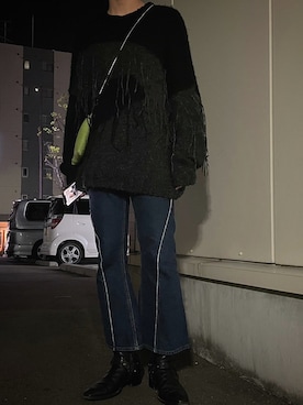 「KBF（ケイビーエフ）のアイテム」を使った、はるさん（メンズ・176cm）の秋コーディネート