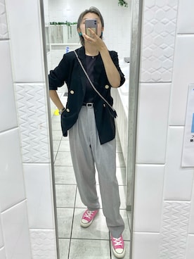 「アントマリーズ」｜カン JTさん（レディース・170cm）の秋コーディネート