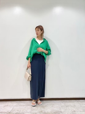 「アントマリーズ」｜カン JTさん（レディース・170cm）の夏コーディネート