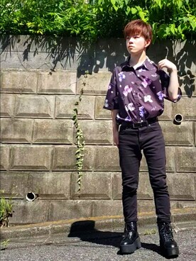 チノパンツを使った シャツイン の人気ファッションコーディネート Wear