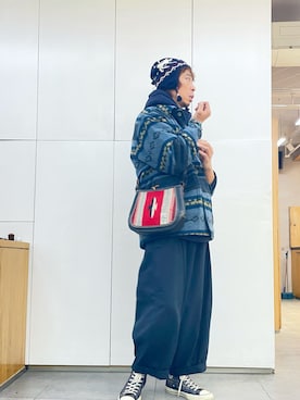 「アイテム（ダッフルコート）」を使った、Ansonさん（メンズ・178cm）の秋コーディネート