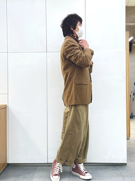 「SCOTCH & SODA（スコッチ アンド ソーダ）のアイテム（テーラードジャケット）」を使った、Ansonさん（メンズ・178cm）の冬コーディネート