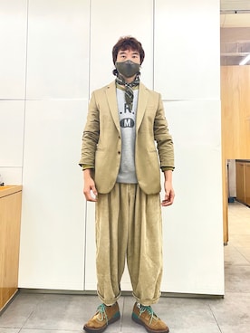 「SCOTCH & SODA（スコッチ アンド ソーダ）のアイテム（トップス）」を使った、Ansonさん（メンズ・178cm）の秋コーディネート