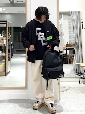 「SMITH'S（スミス）のアイテム」を使った、いとかんさん（メンズ・170cm）の冬コーディネート