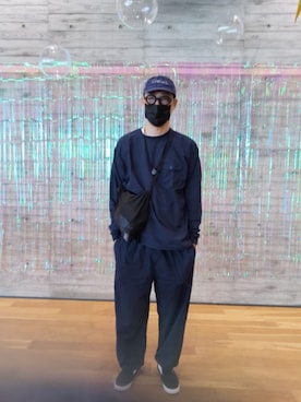 「FREAK'S STORE（フリークスストア）のアイテム（パンツ）」を使った、Kana-Souさん（メンズ・182cm）の春コーディネート