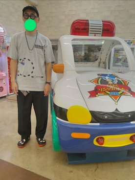 「アイテム（ポーチ）」を使った、Kana-Souさん（メンズ・182cm）の夏コーディネート