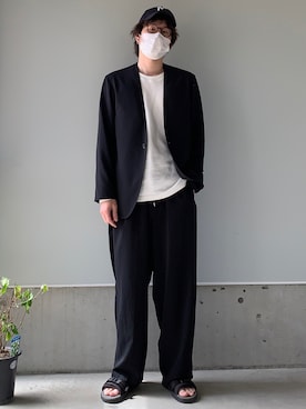 「RAINMAKER（レインメーカー）のアイテム（パンツ）」を使った、りまんさん（メンズ・175cm）の春コーディネート