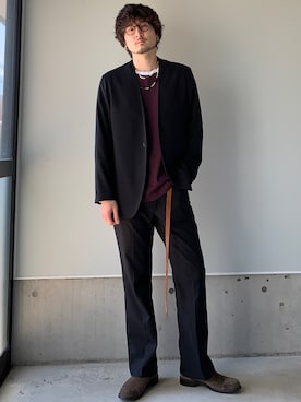 「RAINMAKER（レインメーカー）のアイテム（ジャケット/アウター）」を使った、りまんさん（メンズ・175cm）の春コーディネート