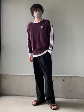 「RAINMAKER（レインメーカー）のアイテム（パンツ）」を使った、りまんさん（メンズ・175cm）の夏コーディネート