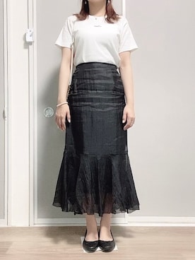 nnkさん（レディース・157cm）の夏コーディネート