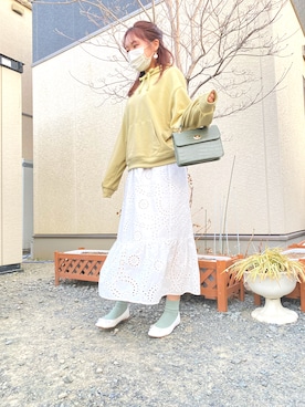 nnkさん（レディース・157cm）の春コーディネート