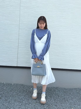 「classicalelf（クラシカルエルフ）のアイテム」を使った、nnkさん（レディース・157cm）の夏コーディネート