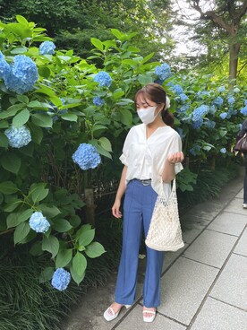 nnkさん（レディース・157cm）の夏コーディネート