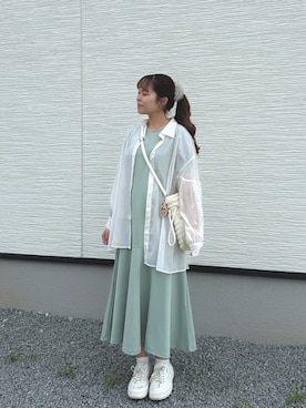 nnkさん（レディース・157cm）の夏コーディネート