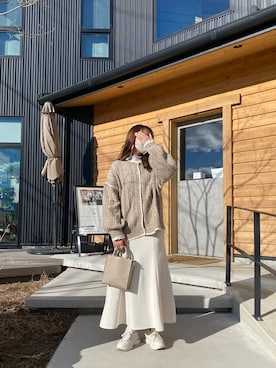 nnkさん（レディース・157cm）の冬コーディネート