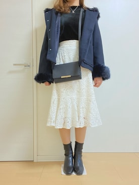 nnkさん(レディース・157cm)の冬コーディネート