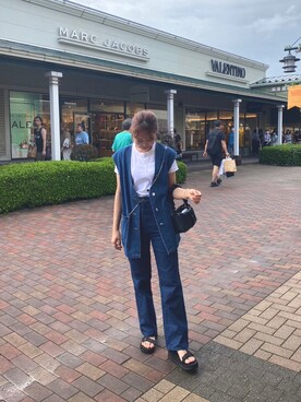 nnkさん(レディース・157cm)の夏コーディネート