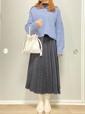 nnkさん(レディース・157cm)の冬コーディネート