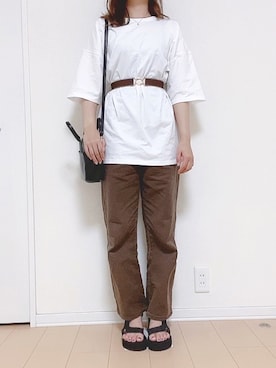 nnkさん（レディース・157cm）の夏コーディネート