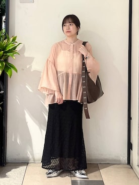 もえこさん(レディース・156cm)の夏コーディネート