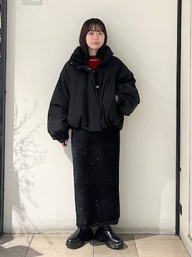「クリスマス」｜もえこさん（レディース・156cm）の冬コーディネート