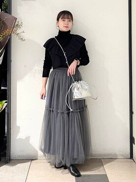 もえこさん(レディース・156cm)の秋コーディネート