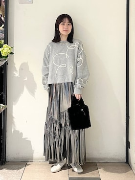 「クリスマス」｜もえこさん（レディース・156cm）の冬コーディネート