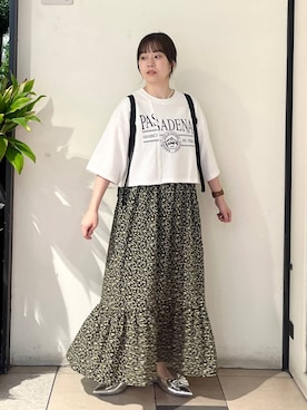 もえこさん（レディース・156cm）の夏コーディネート