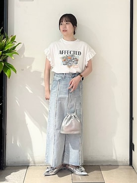 もえこさん（レディース・156cm）の夏コーディネート