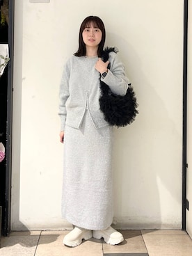 「クリスマス」｜もえこさん（レディース・156cm）の冬コーディネート