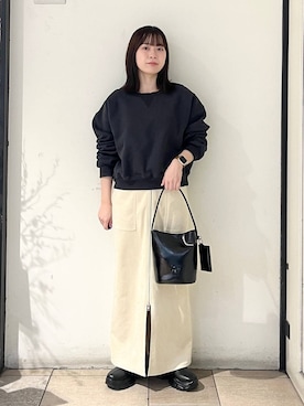 もえこさん（レディース・156cm）の冬コーディネート