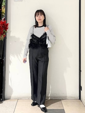 もえこさん（レディース・156cm）の秋コーディネート