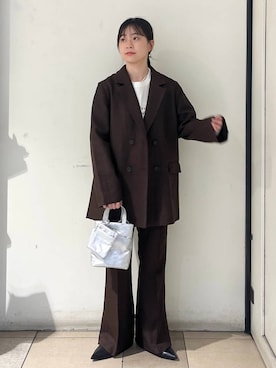 もえこさん（レディース・156cm）の秋コーディネート