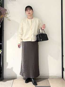 もえこさん（レディース・156cm）の秋コーディネート