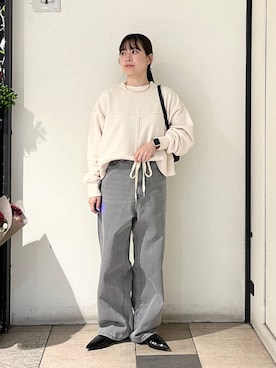 もえこさん(レディース・156cm)の春コーディネート