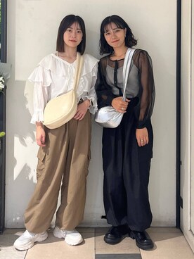 もえこさん（レディース・156cm）の夏コーディネート