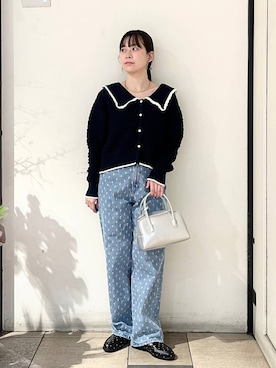 もえこさん（レディース・156cm）の冬コーディネート