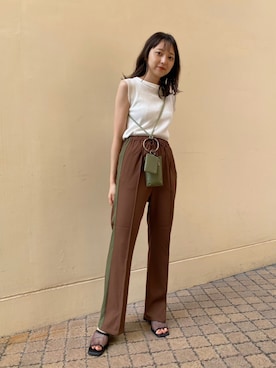 yuka tanakaさん（レディース・160cm）の夏コーディネート