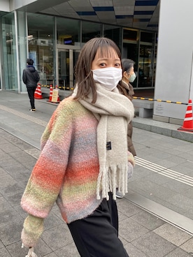 yuka tanakaさん（レディース・160cm）の冬コーディネート