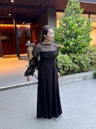 Kastane（カスタネ）の「【8.19(土)12:00発売】Tulle layered bare