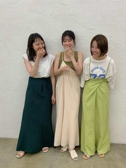 Kastane 舞浜イクスピアリ店yuka Tanakaさんのワンピースを使ったコーディネート Zozotown Kastane 舞浜イクスピアリ店yuka Tanakaさんのワンピースを使ったコーディネート Zozotown